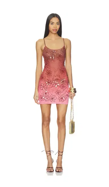 Leslie Amon x REVOLVE X Revolve Angel Mini Embroidered Dress | Thumbnail 1