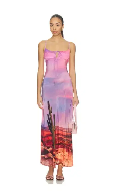 Leslie Amon x REVOLVE Timeless Palm Spring Dress With Head Scarf | Thumbnail 2