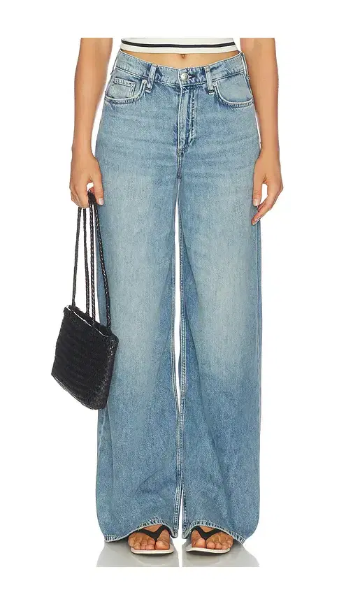 Rag & Bone Featherweight Sofie Full Wide Leg Jean