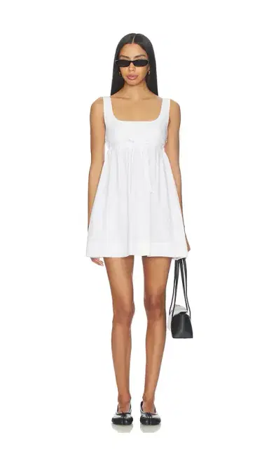 Matthew Bruch Tank Drawstring Baby Doll Dress | Thumbnail 1