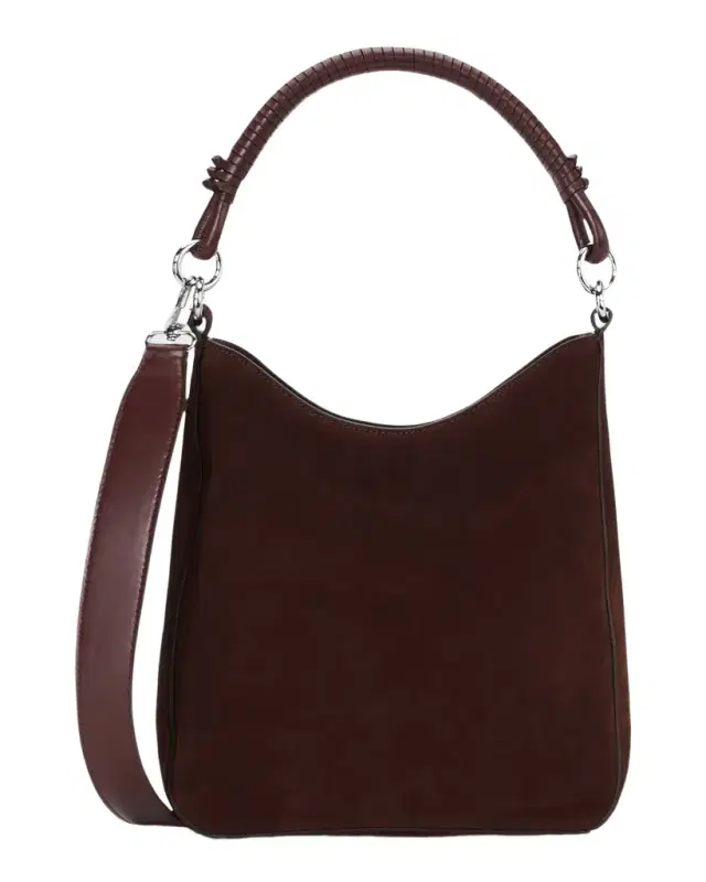 Mel Suede & Leather Shoulder Bag