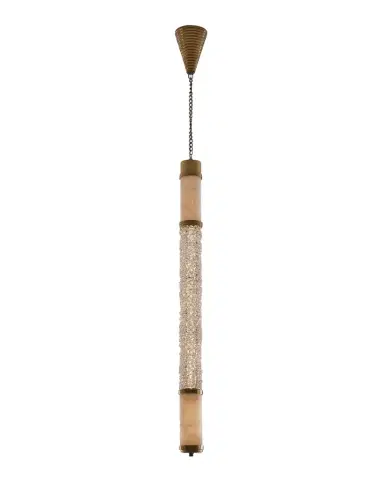 Kalco Lighting Tubo Alabaster Pendant | Thumbnail 1