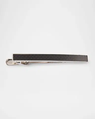 Tateossian Men's Carbon Fiber Tie Clip | Thumbnail 3
