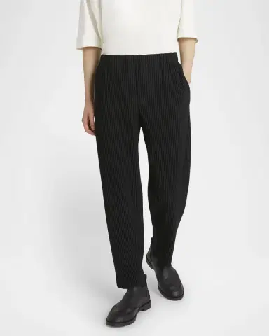 Homme Plissé Issey Miyake Men 's Pleated Straight-Leg Pants | Thumbnail 7