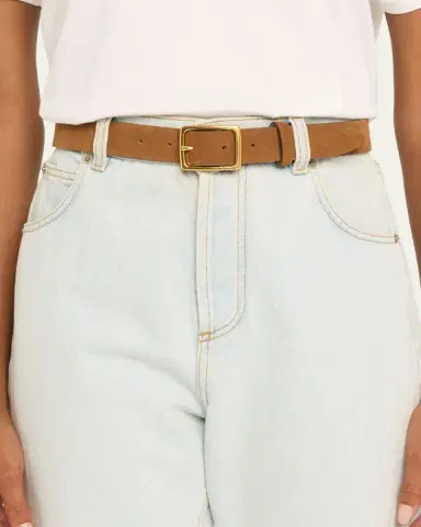 rag & bone Boyfriend Calf Leather Belt | Thumbnail 2