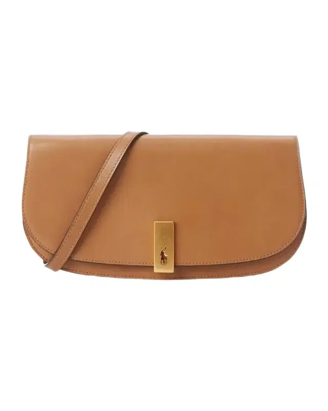 Polo Ralph Lauren Polo ID Leather Medium Clutch-Bag
