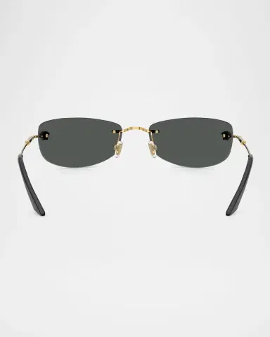 Versace Men's VE2279 Rectangular Sunglasses | Thumbnail 4 Versace Men's VE2279 Rectangular Sunglasses | Thumbnail 4