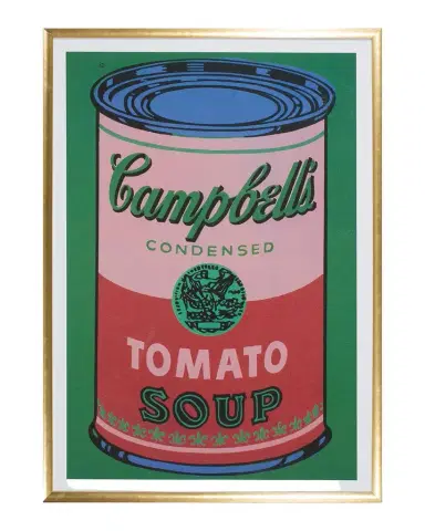 Shadow Catchers "Colored Campbell's Soup Can" Framed Giclee by Andy Warhol | Thumbnail 1 Shadow Catchers "Colored Campbell's Soup Can" Framed Giclee by Andy Warhol | Thumbnail 1