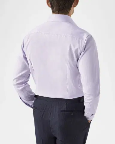 Eton Slim-Fit Twill Dress Shirt | Thumbnail 3 Eton Slim-Fit Twill Dress Shirt | Thumbnail 3