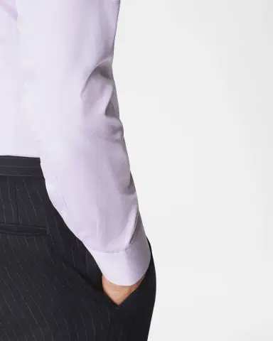 Eton Slim-Fit Twill Dress Shirt | Thumbnail 4 Eton Slim-Fit Twill Dress Shirt | Thumbnail 4