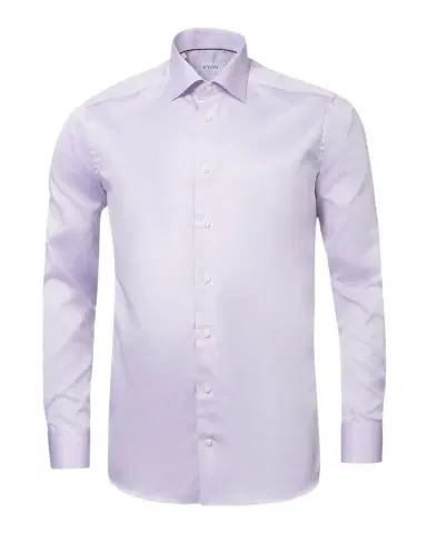 Eton Slim-Fit Twill Dress Shirt | Thumbnail 1 Eton Slim-Fit Twill Dress Shirt | Thumbnail 1