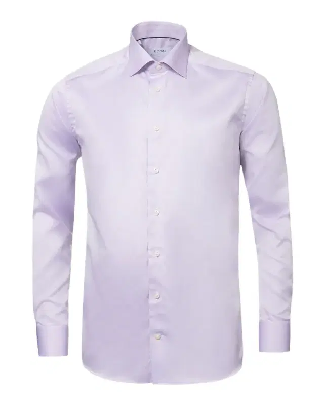 Slim-Fit Twill Dress Shirt