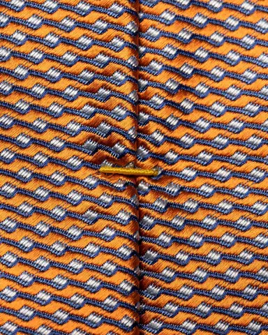 Eton Men's Geometric Silk Tie | Thumbnail 3 Eton Men's Geometric Silk Tie | Thumbnail 3