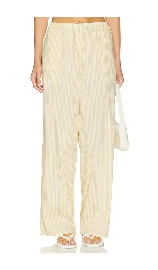Poplin Pull On Pants