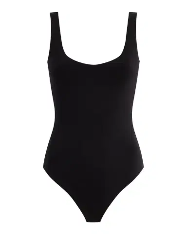 Commando Sleeveless Scoop-Neck Neoprene Thong Bodysuit | Thumbnail 1 Commando Sleeveless Scoop-Neck Neoprene Thong Bodysuit | Thumbnail 1