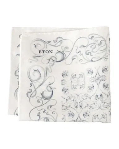 Eton Men's Floral Silk Pocket Square | Thumbnail 1