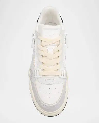 Giuseppe Zanotti Men's Ghost Leather Low-Top Sneakers | Thumbnail 3 Giuseppe Zanotti Men's Ghost Leather Low-Top Sneakers | Thumbnail 3