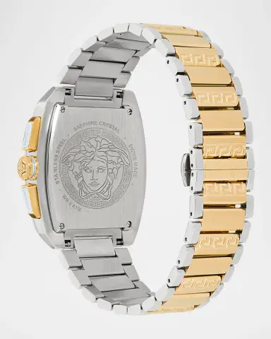 Versace Dominus 42x50mm Two Tone Chronograph Watch | Thumbnail 4 Versace Dominus 42x50mm Two Tone Chronograph Watch | Thumbnail 4