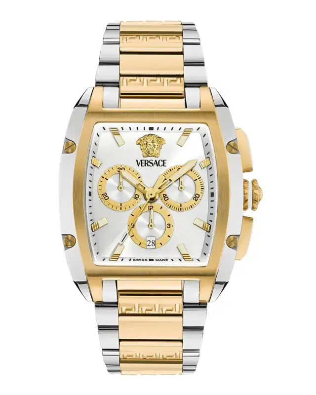 Dominus 42x50mm Two Tone Chronograph Watch