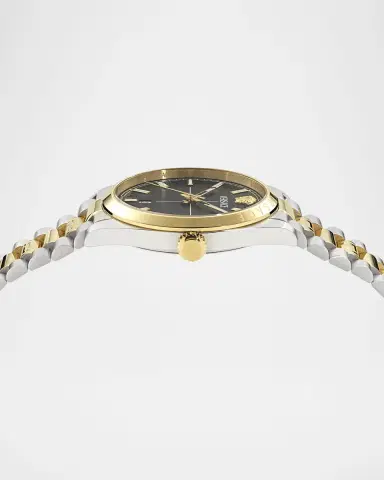 Versace Millenyium 40mm Two Tone Bracelet Watch | Thumbnail 3