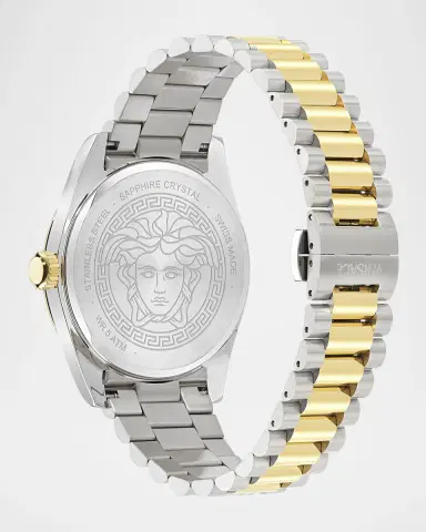 Versace Millenyium 40mm Two Tone Bracelet Watch | Thumbnail 4