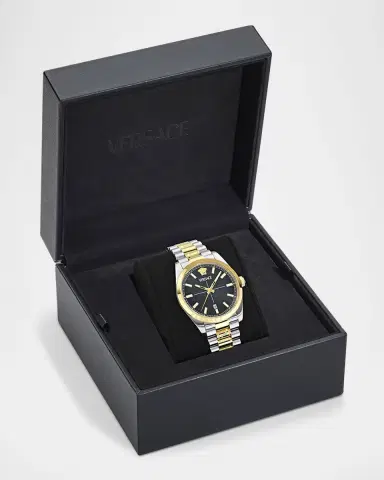 Versace Millenyium 40mm Two Tone Bracelet Watch | Thumbnail 5
