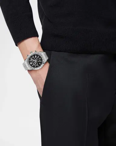 Versace Chrono Master 44mm Stainless Steel Bracelet Watch | Thumbnail 2