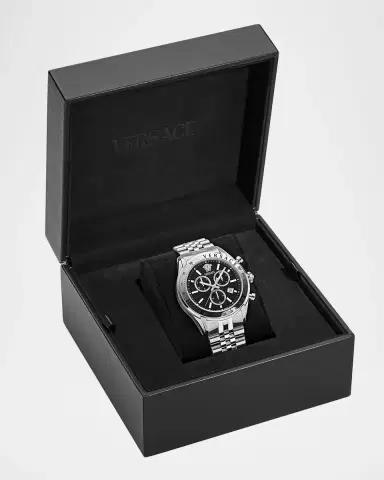 Versace Chrono Master 44mm Stainless Steel Bracelet Watch | Thumbnail 5