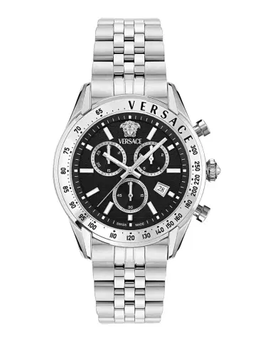 Versace Chrono Master 44mm Stainless Steel Bracelet Watch | Thumbnail 1