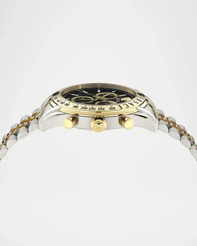 Versace Chrono Master 44mm Two Tone Bracelet Watch | Thumbnail 3