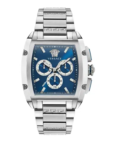 Versace Dominus 42x50mm Stainless Steel Chronograph Watch | Thumbnail 1 Versace Dominus 42x50mm Stainless Steel Chronograph Watch | Thumbnail 1