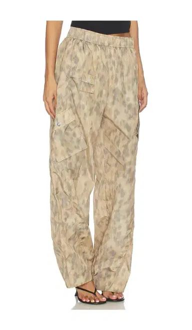 Ganni Printed Flyweight Nylon Relaxed Elastic Pant | Thumbnail 2 Ganni Printed Flyweight Nylon Relaxed Elastic Pant | Thumbnail 2
