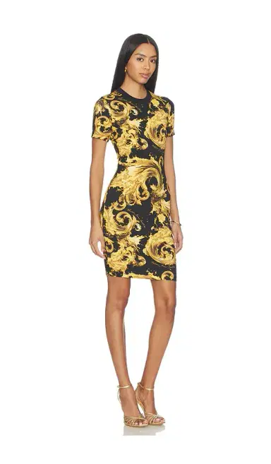 Versace Jeans Couture Baroque T-shirt Dress | Thumbnail 2