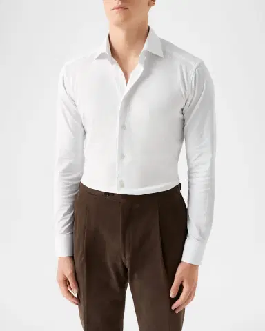 Eton Men's Slim-Fit 4Flex Sport Shirt | Thumbnail 4 Eton Men's Slim-Fit 4Flex Sport Shirt | Thumbnail 4