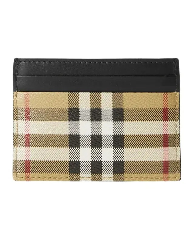Men's Sandon Vintage Check Card Holder
