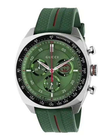 Gucci Interlocking 41mm Stainless Steel Rubber-Strap Watch | Thumbnail 1 Gucci Interlocking 41mm Stainless Steel Rubber-Strap Watch | Thumbnail 1