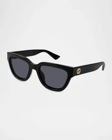 Gucci GG Square Plastic Sunglasses | Thumbnail 2 Gucci GG Square Plastic Sunglasses | Thumbnail 2