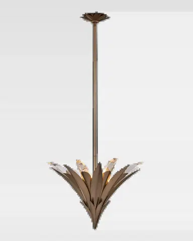 Allegri Crystal by Kalco Lighting Roche 19" 3-Light Pendant Chandelier | Thumbnail 2