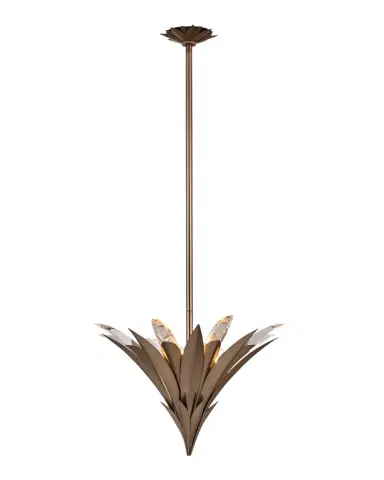 Allegri Crystal by Kalco Lighting Roche 19" 3-Light Pendant Chandelier | Thumbnail 1