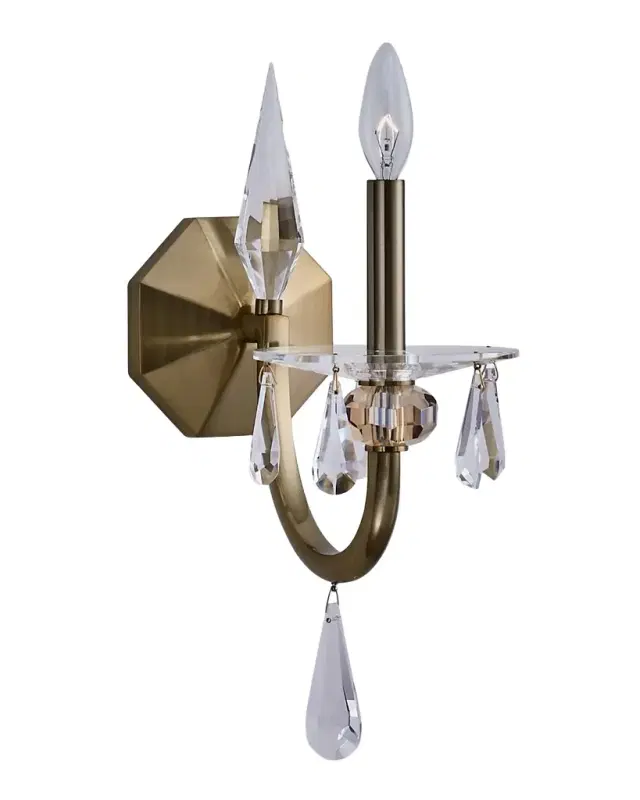 Allegri Crystal by Kalco Lighting Passo 16" Wall Sconce