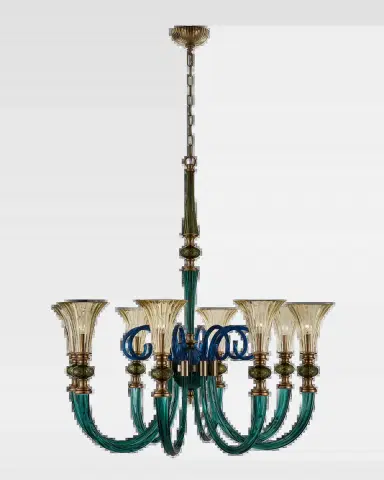 Allegri Crystal by Kalco Lighting Tinta 42" 8-Light Chandelier | Thumbnail 2 Allegri Crystal by Kalco Lighting Tinta 42" 8-Light Chandelier | Thumbnail 2
