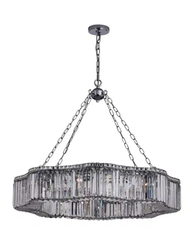 Allegri Crystal by Kalco Lighting Corda 38" 12-Light Crystal Chandelier | Thumbnail 1