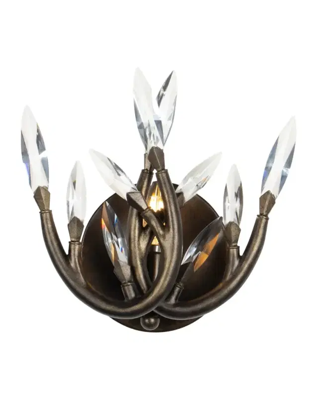 Allegri Crystal by Kalco Lighting Chalet 10" Wall Sconce