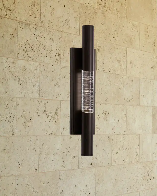 Allegri Crystal by Kalco Lighting Retmo Esterno 22" Outdoor LED Wall Sconce