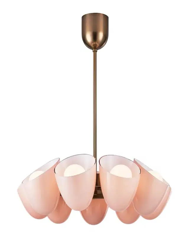 Kalco Lighting Cocoon 28" 9-Light Chandelier