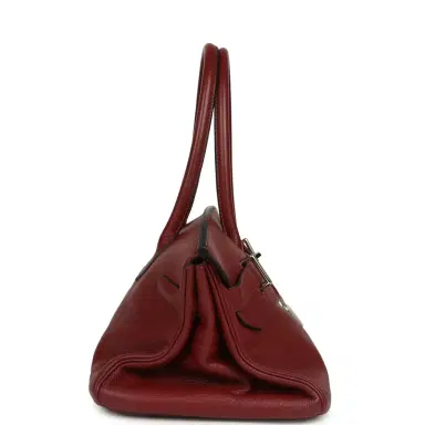 HERMÈS Vintage Hermes Shoulder Birkin 42 JPG Rouge H Clemence Palladium Hardware | Thumbnail 3 HERMÈS Vintage Hermes Shoulder Birkin 42 JPG Rouge H Clemence Palladium Hardware | Thumbnail 3