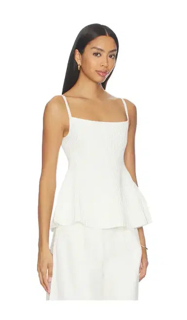 DL1961 DL Peplum Tank Instasculptâ¢ Rib | Thumbnail 2