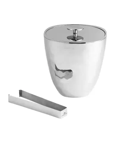 Michael Aram Reflective Ice Bucket with Tongs | Thumbnail 1 Michael Aram Reflective Ice Bucket with Tongs | Thumbnail 1