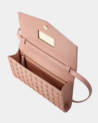 Serapian Mosaico Leather Pochette Crossbody Bag | Thumbnail 3 Serapian Mosaico Leather Pochette Crossbody Bag | Thumbnail 3