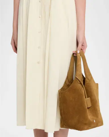 Polo Ralph Lauren Polo Play Suede Tote | Thumbnail 2 Polo Ralph Lauren Polo Play Suede Tote | Thumbnail 2
